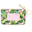 MB0147 Tropical Flamingo Lanyard ID Wallet - MiMi Wholesale