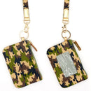 MB0153 Camo Lanyard ID Wallet - MiMi Wholesale