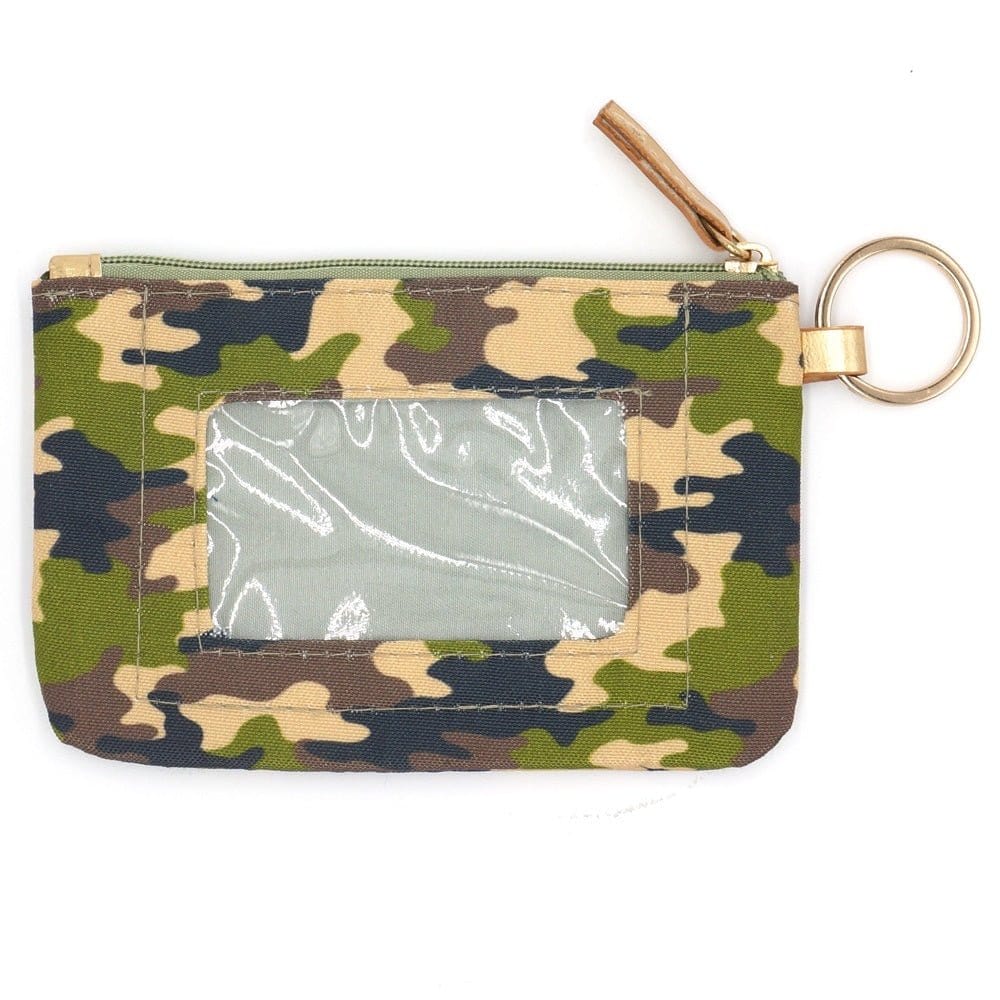 MB0153 Camo Lanyard ID Wallet - MiMi Wholesale
