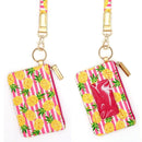MB0157 Pineapple Lanyard ID Wallet - MiMi Wholesale