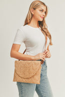 MB0185 Eliza Straw Crossbody/Clutch - MiMi Wholesale