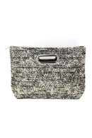 MB0207 Hillary Mixed Color Straw Clutch - MiMi Wholesale