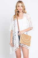 MB0211 Ariana Straw Crossbody/Clutch - MiMi Wholesale