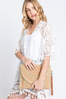 MB0211 Ariana Straw Crossbody/Clutch - MiMi Wholesale