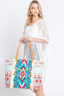 MB0245 Greta Boho Fringe Tote Bag - MiMi Wholesale