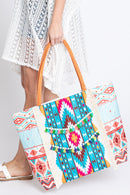 MB0245 Greta Boho Fringe Tote Bag - MiMi Wholesale