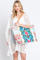 MB0245 Greta Boho Fringe Tote Bag - MiMi Wholesale