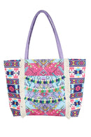 MB0246 Lilianna Boho Fringe Tote Bag - MiMi Wholesale
