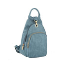 MCM0087 Multi Pocket One/Double Strap Backpack - MiMi Wholesale