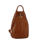 MCM0087 Multi Pocket One/Double Strap Backpack - MiMi Wholesale