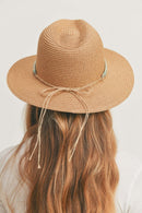 MH0100 Sun Hat with Rhinestone Band - MiMi Wholesale