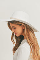 MH0120 Sequin Letter "Always on Vacay" Floppy Hat - MiMi Wholesale