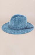 MH0134 Vicky Chenille Knit Panama Hat - MiMi Wholesale