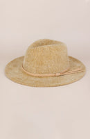 MH0134 Vicky Chenille Knit Panama Hat - MiMi Wholesale