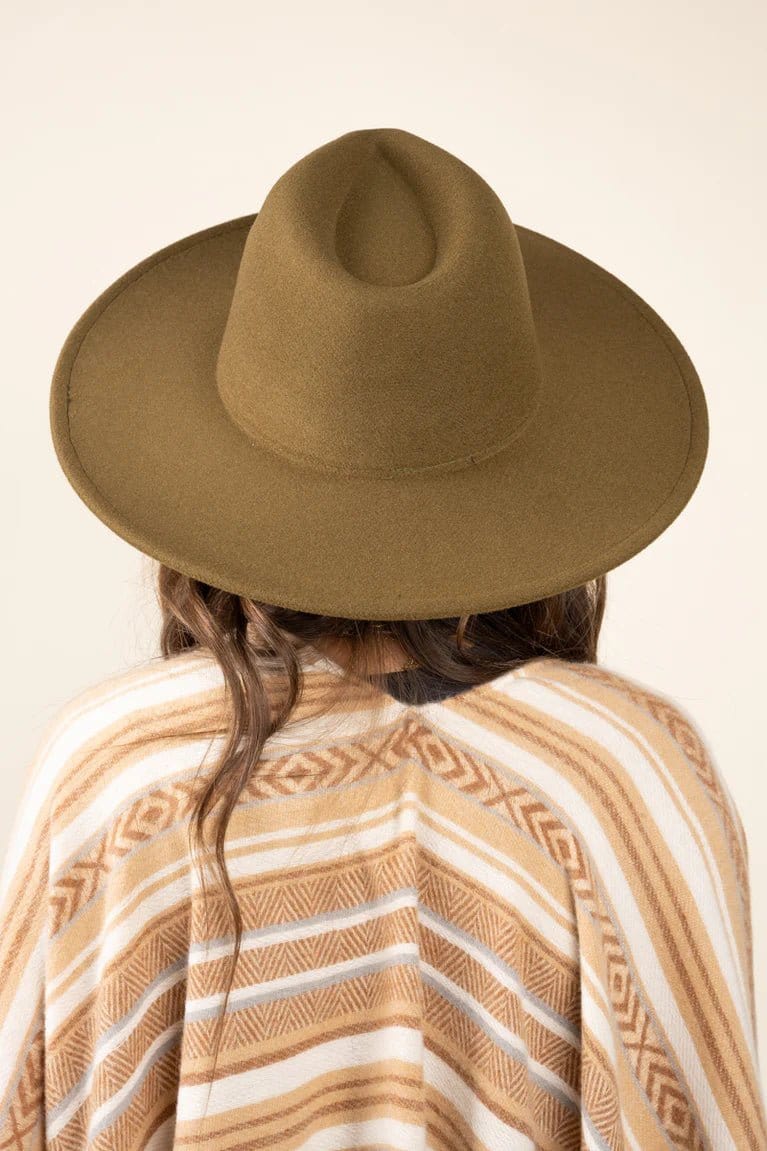MH0142 Hannah Felt Panama Hat - MiMi Wholesale