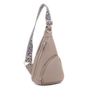 ML20175 Erica Leopard Strap Sling Bag - MiMi Wholesale