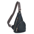 ML20175 Erica Leopard Strap Sling Bag - MiMi Wholesale