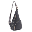 ML20175 Erica Leopard Strap Sling Bag - MiMi Wholesale