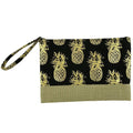 MP0028 Gold Foil Pineapple Pouch/Make-up Bag - MiMi Wholesale