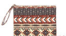 MP0088 MP0086 AZTEC ARROW ROCK WRISTLET POUCH - MiMi Wholesale