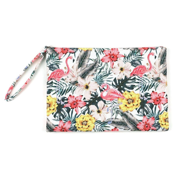 MP0120 Tropical Hibiscus Pouch/Make-up Bag - MiMi Wholesale