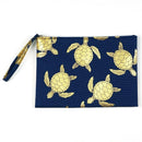 MP0124 Gold Foil Turtle Pouch/Make-up Bag - MiMi Wholesale