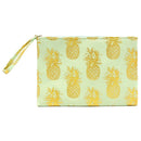 MP0134 Gold Foil Pineapple Pouch/Make-up Bag - MiMi Wholesale