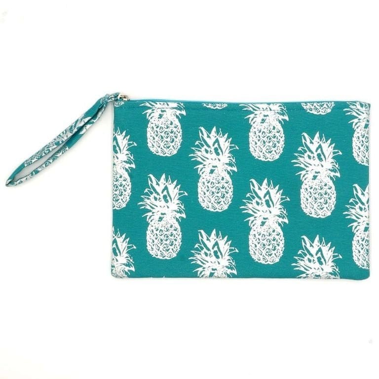 MP0134 Gold Foil Pineapple Pouch/Make-up Bag - MiMi Wholesale