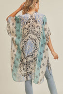 MS0211 Bohemian Pattern Beach Summer Kimono - MiMi Wholesale