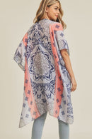 MS0211 Bohemian Pattern Beach Summer Kimono - MiMi Wholesale