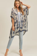 MS0214 Bohemian Pattern Summer Beach Kimono - MiMi Wholesale