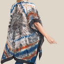 MS0221 Tie Die Boho Summer Kimono - MiMi Wholesale