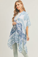 MS0281 Penelope Paisley Print Kimono - MiMi Wholesale