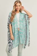 MS0289 Alexis boho Kimono - MiMi Wholesale