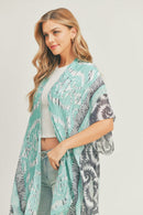 MS0289 Alexis boho Kimono - MiMi Wholesale