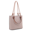 MT20325 Double Handle Shoulder Bag - MiMi Wholesale