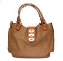 MY2513 Fashion Twist Lock 2-in-1 Satchel Bag - MiMi Wholesale