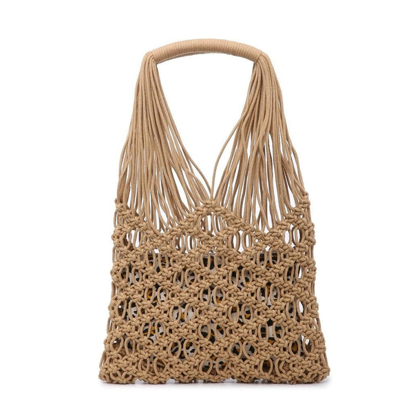 N2004 Shira Macrame Bag w/ Pouch - MiMi Wholesale