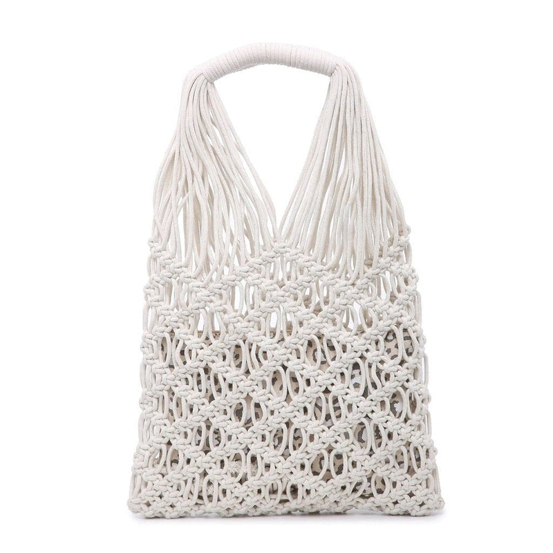 N2004 Shira Macrame Bag w/ Pouch - MiMi Wholesale