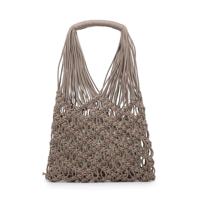 N2004 Shira Macrame Bag w/ Pouch - MiMi Wholesale