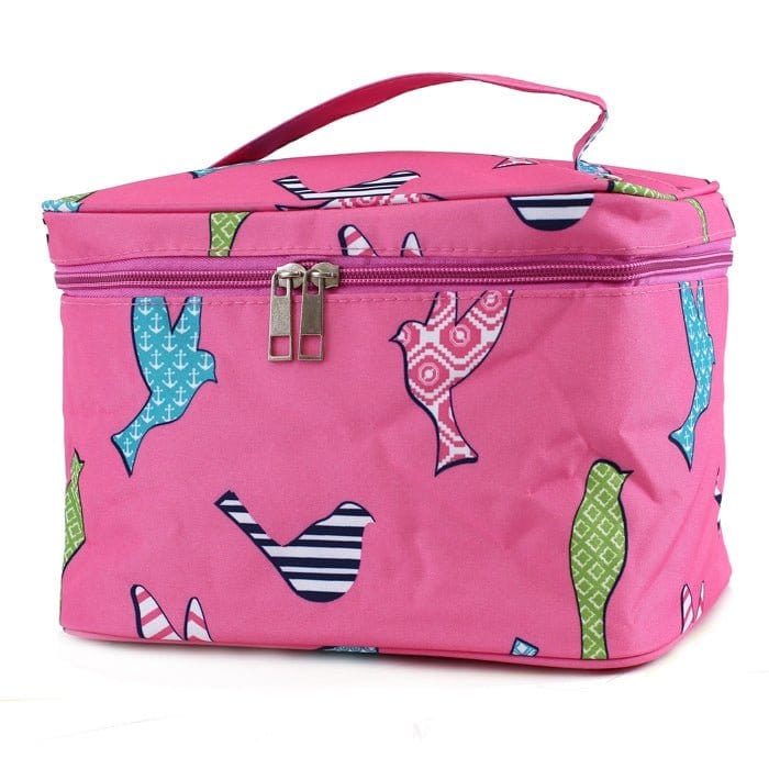 NC70-26 Bird Print Cosmetic/Makeup Bag - MiMi Wholesale