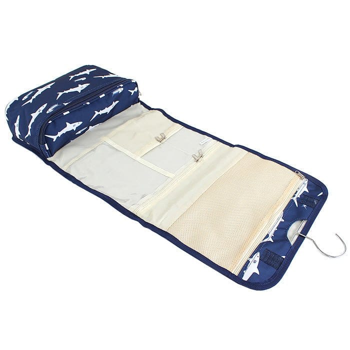 NCB25-S Shark Roll Up Cosmetic Bag - MiMi Wholesale