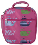 NCC17-27-P Whale Square Lunch Bag - MiMi Wholesale