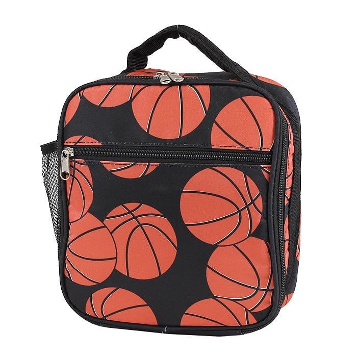 NCC17-32 Basketball Square Lunch Bag - MiMi Wholesale