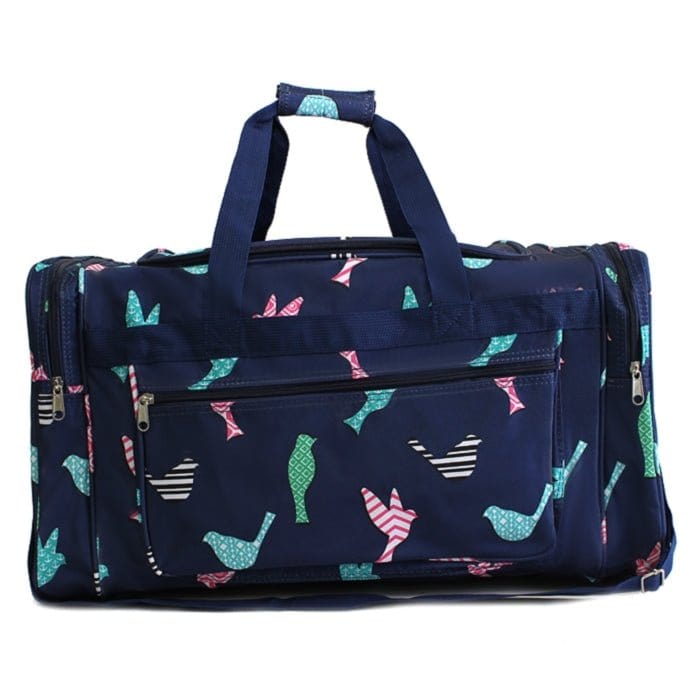 ND22-26 Bird Duffel Bag - MiMi Wholesale