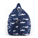 NDN22-26 Bird Print Round Duffel Bag - MiMi Wholesale