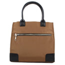 NP2733 Nylon Structured Shopper Tote/Crossbody - MiMi Wholesale