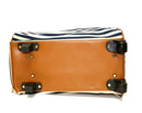 NS7000W Striped Travel Duffel Bags With Wheels - MiMi Wholesale