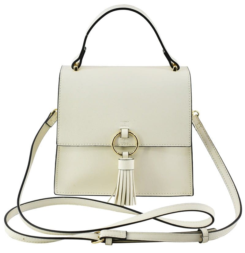 PB704 Fashion Ring Tassel Flap Crossbody Satchel Bag - MiMi Wholesale