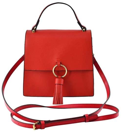 PB704 Fashion Ring Tassel Flap Crossbody Satchel Bag - MiMi Wholesale